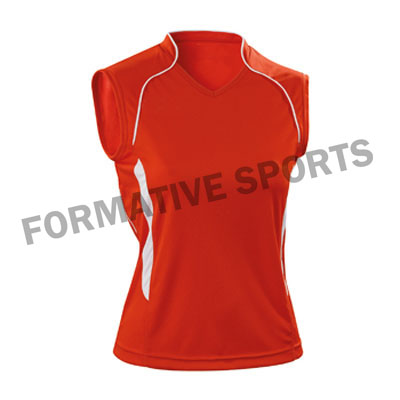 Customised Custom Volleyball Singlets Manufacturers in China